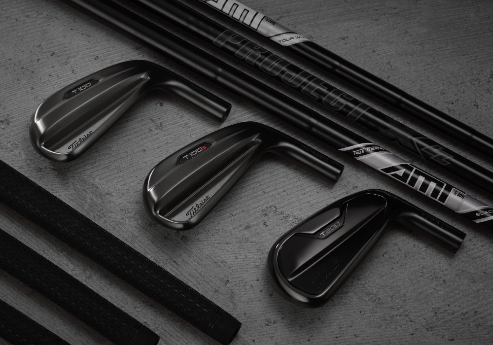 Titleist T-Series Black Irons: Tour-Inspired Feel and Playability