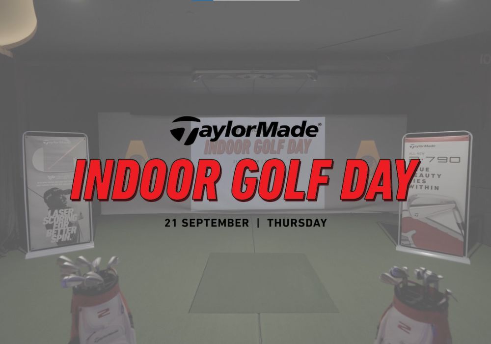 Virtual golf excitement and amazing prizes at TaylorMade Indoor Golf Day