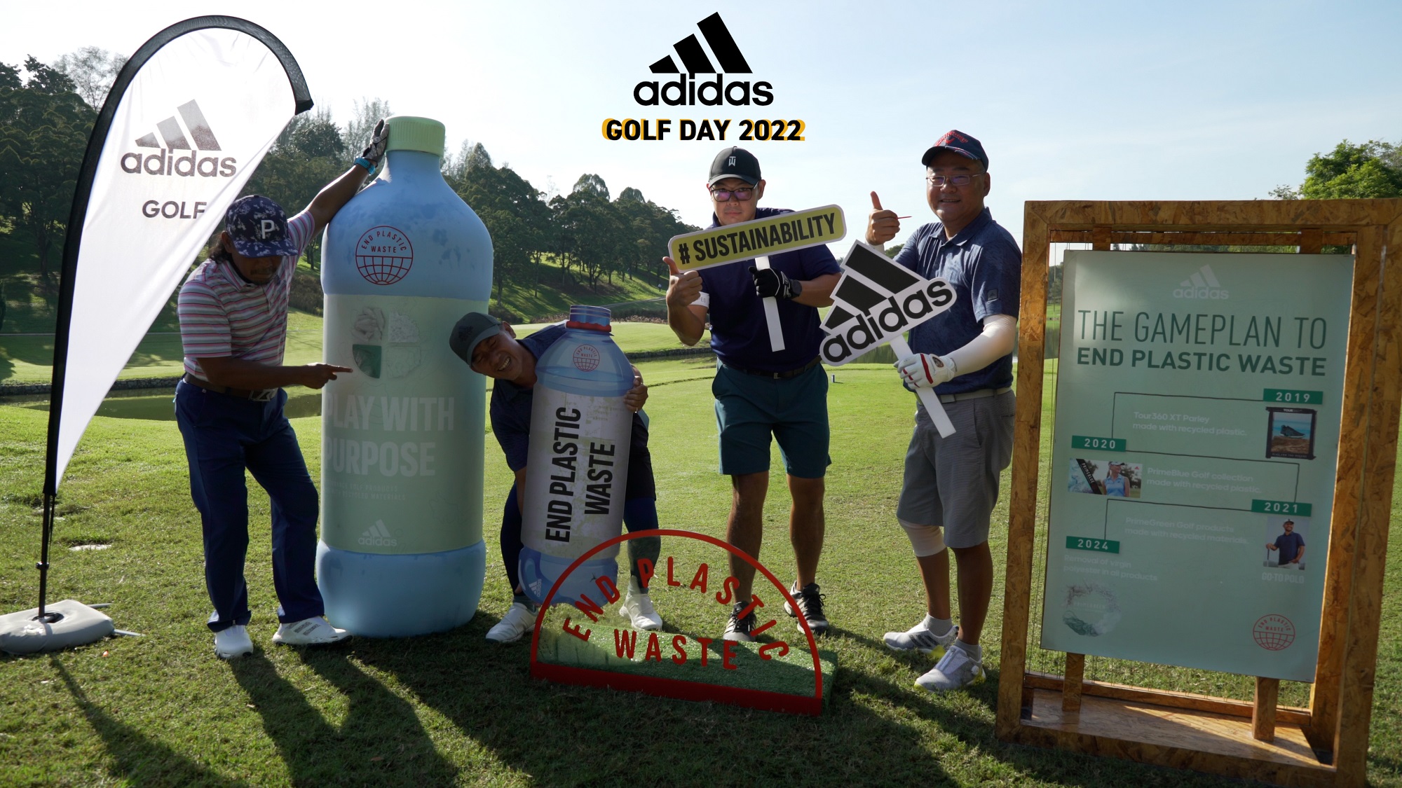 adidas Golf Day: Sustainability and Inclusivity to the fore at Glenmarie